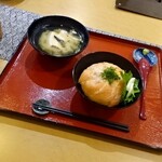 山本屋 魚濱 - 琵琶鱒丼とあら汁