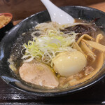 夢和 - 白湯醤油 + 全トッピング