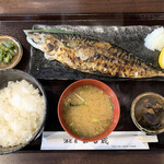 Saketosakana Maruzou - さば文化干し定食 ¥920