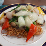 龍皇軒 香港料理 - 香港スタイル海鮮焼きそば