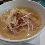 龍皇軒 香港料理 - ねぎチャーシュー麺