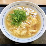 麺乃庄 つるまる饂飩 - 生姜の玉子あんかけ