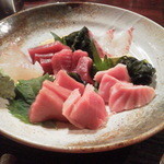 大間のマグロ☆盛り合わせ