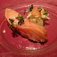 Vintage - ノルウェー産サーモンの低温コンフィ  1500円