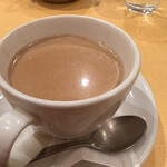 アムダスラビー 東日本橋店 - チャイはスパイスの風味は無し。殆どのインド料理店の様に砂糖は別に入れる