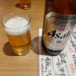 nikudoufutoremonsawa-taishuushokudouyasubee - まずは瓶ビールで～♪