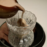 Yama  - 蕗の薹ソルベと苺のソース