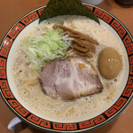 麺屋 あら関 - 濃厚煮干し¥870大盛無料味玉はクーポン券でサービス