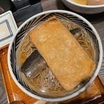 Oraga Soba -  にしんそば 770円（ + きつね揚げ 120円）