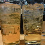 肉なべ 千葉 - 梅酒ソーダ割り