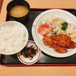 食べもの家 ろと - アジフライ定食♬