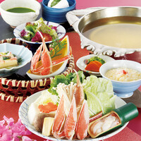 お昼のかにすき御膳 万葉（まんよう）（午後4時まで）