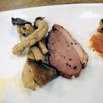 ラ・カント - このようにキノコが下にありました。