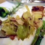 ラ・カント - キャベツとベーコンを炒めたもの。柔らかくて豊かな味わい。