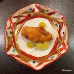 らん亭～ 美日庵 - 河豚のｳｸﾞｲｽの唐揚げ