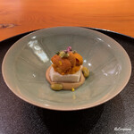 らん亭～ 美日庵 - ｴｿﾞﾊﾞﾌﾝｳﾆと焼胡麻豆腐