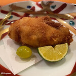 らん亭～ 美日庵 - 河豚のｳｸﾞｲｽの唐揚げ