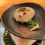 らん亭～ 美日庵 - 河豚の白子焼