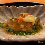 らん亭～ 美日庵 - 天然とら河豚の煮凝り