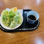 田中の麺家 - 野菜天ぷら