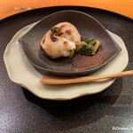 らん亭～ 美日庵 - 河豚の白子焼