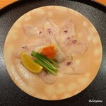 らん亭～ 美日庵 - 天然とら河豚のてっさ