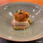 らん亭～ 美日庵 - ｴｿﾞﾊﾞﾌﾝｳﾆと焼胡麻豆腐