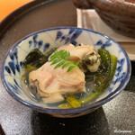 らん亭～ 美日庵 - 本蛤と若芽の小鍋立