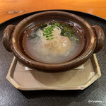 らん亭～ 美日庵 - 本蛤と若芽の小鍋立