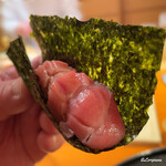 らん亭～ 美日庵 - 本鮪 蛇腹 海苔包み