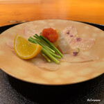 らん亭～ 美日庵 - 天然とら河豚のてっさ