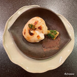 らん亭～ 美日庵 - 河豚の白子焼