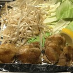 Grilled chicken with yuzu pepper