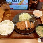 Gohandokorokatuan - 熟成ロースカツ定食￥640