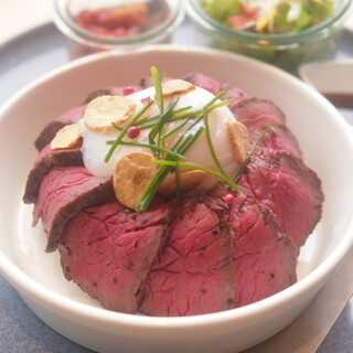 Special roast beef plate