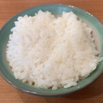 うどん 錦 - ごはん国産米（昼のみ）（¥50）（税込）