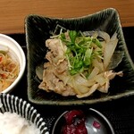 魚 野菜 酒 しゃばらむ - 豚のしょうが焼き