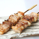 Pork belly skewer