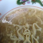 ラーメン二郎 - 旨そうなスープ