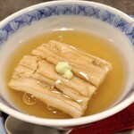 酒肴 大阪まんぷく堂 - 穴子と大根のあんかけ