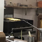 丸福 - 奥の調理場