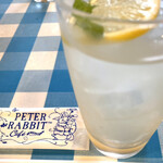 Peter Rabbit Garden Cafe - レモンスカッシュ ¥750