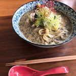 ラーメン イッケン - 2月の限定麺黒ゴマと黒胡椒のらーめん900円税込！