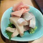 山屋 - 刺身の盛り合せ