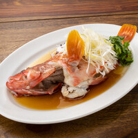 鮮魚の姿蒸し　￥6,000円～