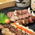 Craftsman-oriented! Assortment of 6 recommended Hakata Grilled skewer!