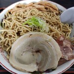 自家製太麺 渡辺 - らー麺　激大(850円)