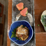 海味はちきょう いくら御殿 - たらこ燻製とえんがわ醤油漬け