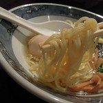 藤堂 - 塩ラーメン啜る