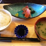 うみからそらへ - ご飯  味噌汁  お刺身